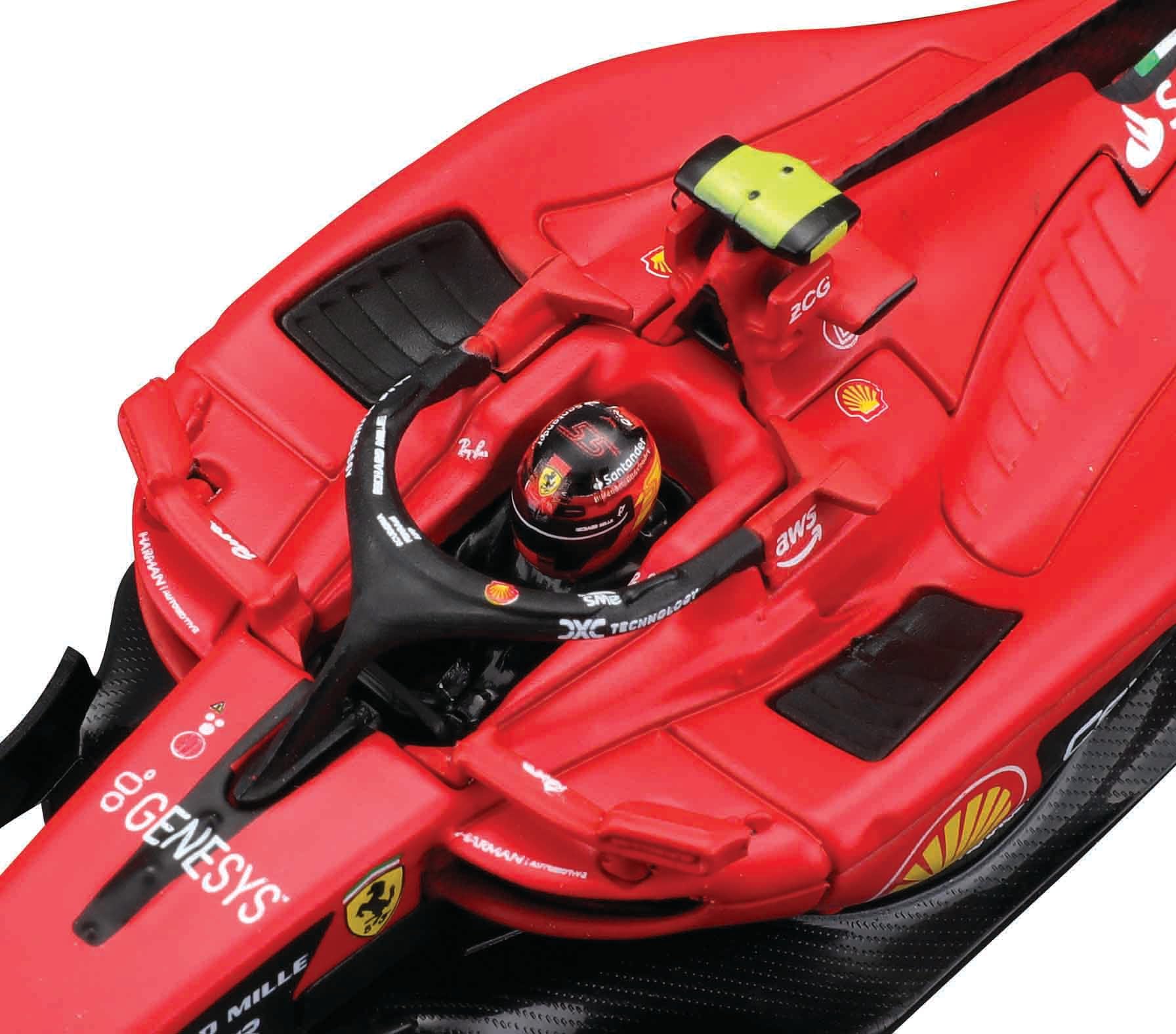 Amazon.com: Bburago 1:24 SFR Scuderia Ferrari SF-23 (2023) Diecast